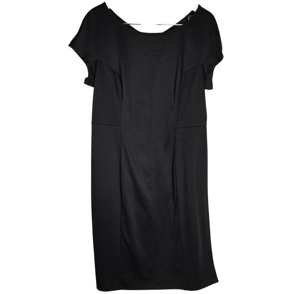 Penny Chic Black Dress XL (16/18) Career Professional‎ Work Stretch